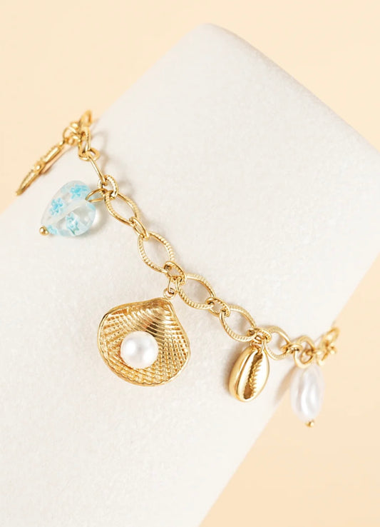 Bracelet bleu océan