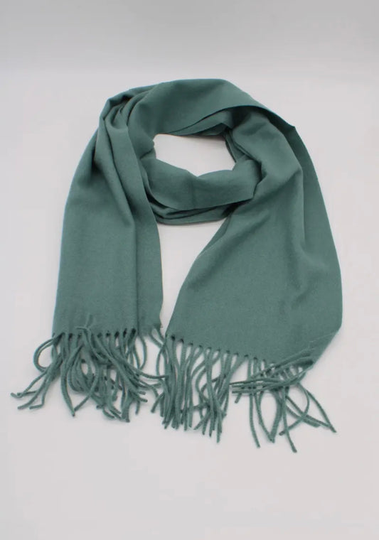 Écharpe sensation cachemire uni fine Denim