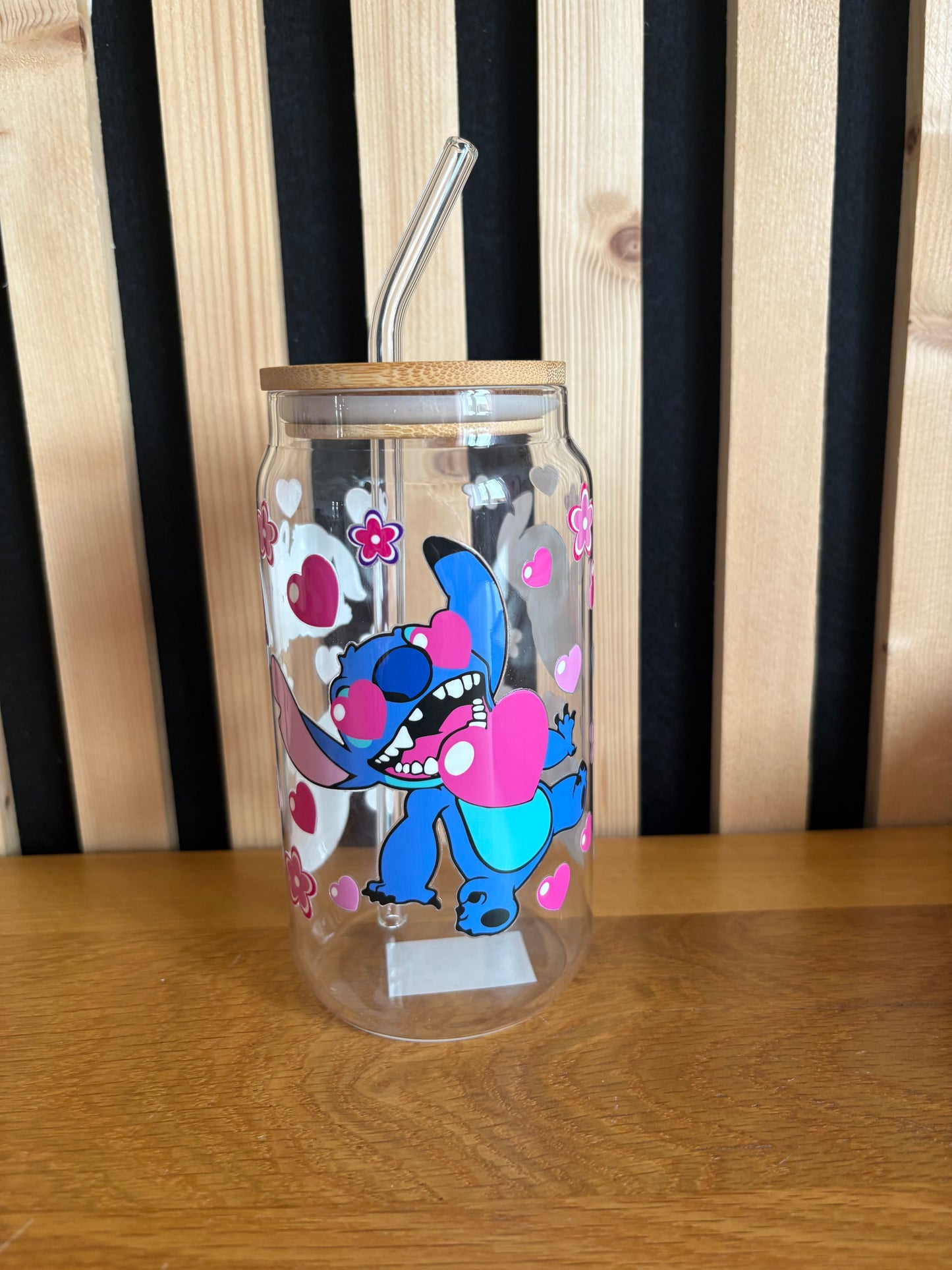 Verre personnalisés Stitch 💙￼