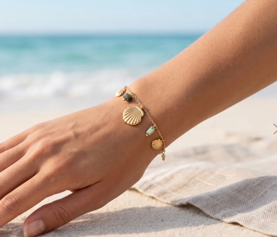 Bracelet coquillages