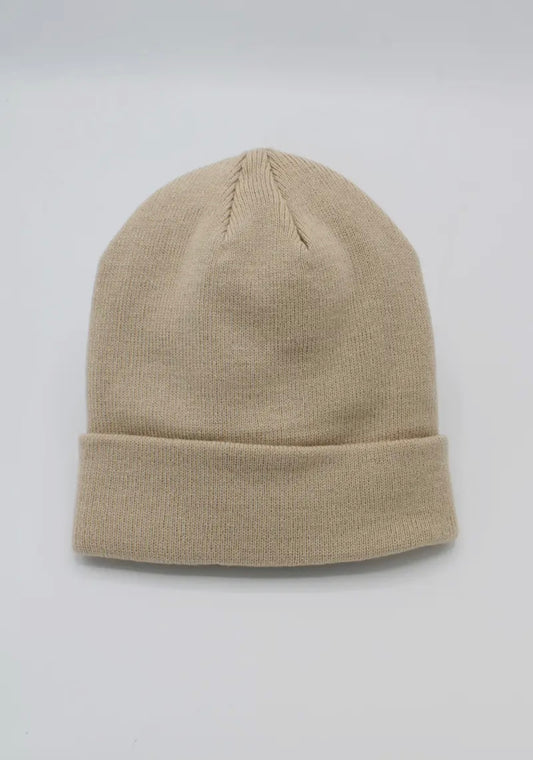 Bonnet beige unis