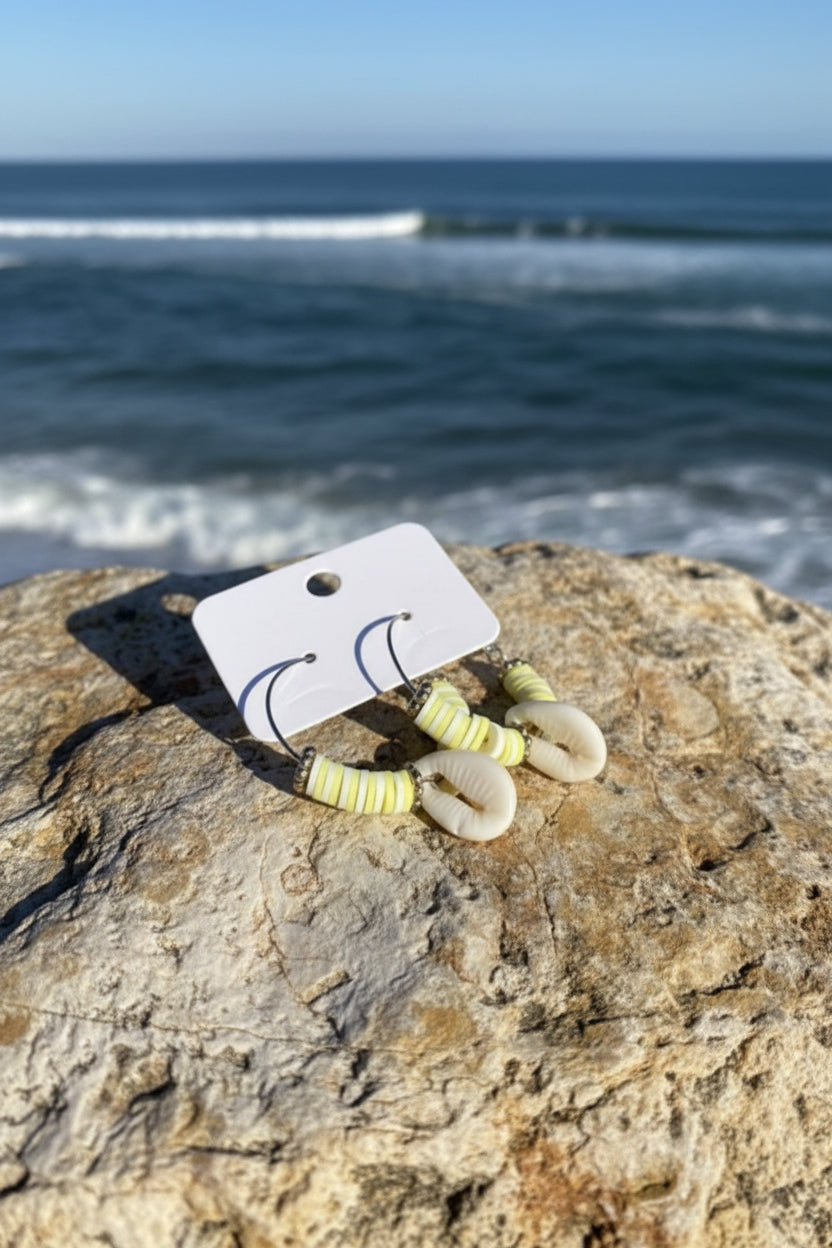 Boucle d’oreille coquillage