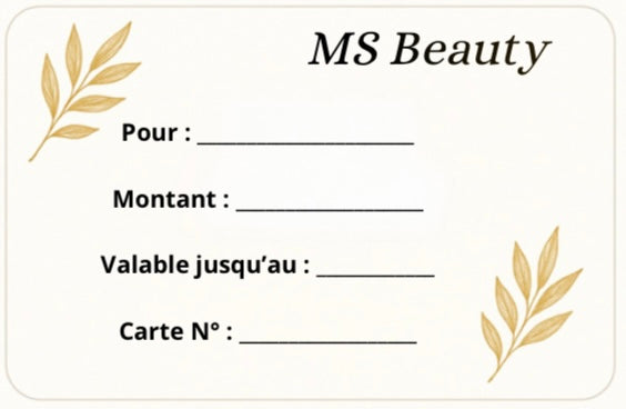 Carte cadeau 🎁 20€ Noël 🎄