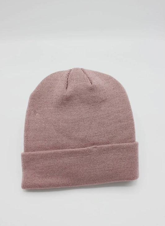 Bonnet rose douceur unis