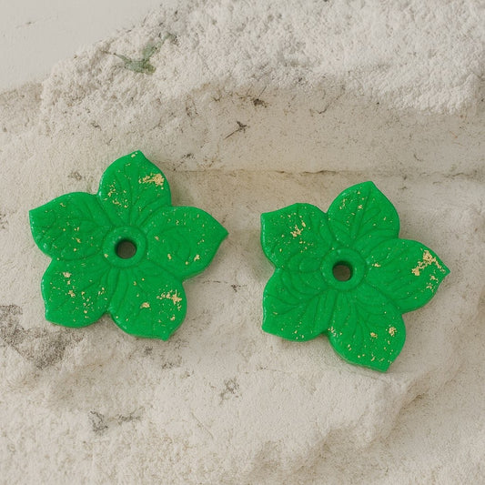 Pampille Oria vert paillettes
