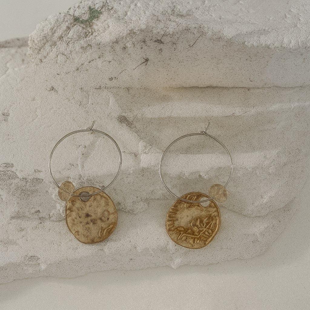 Boucle d’oreille doré