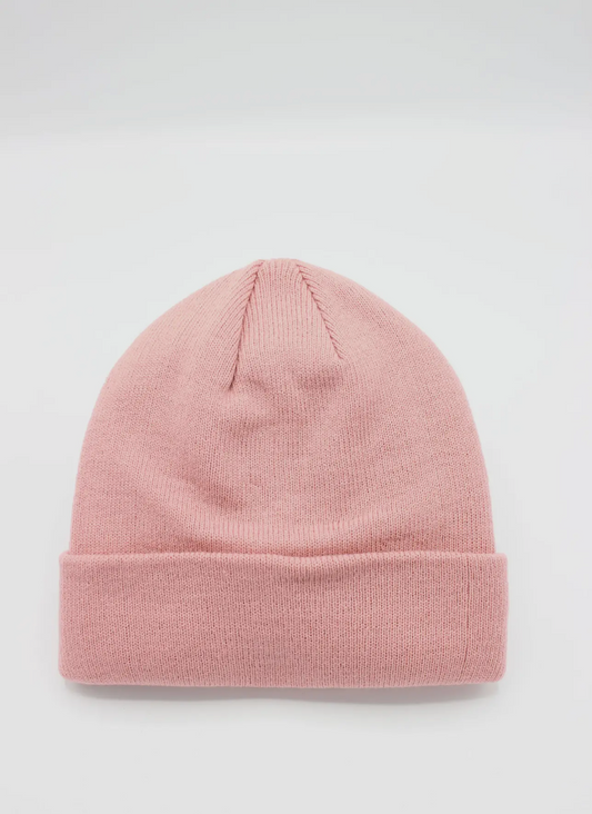 Bonnet rose saumon unis