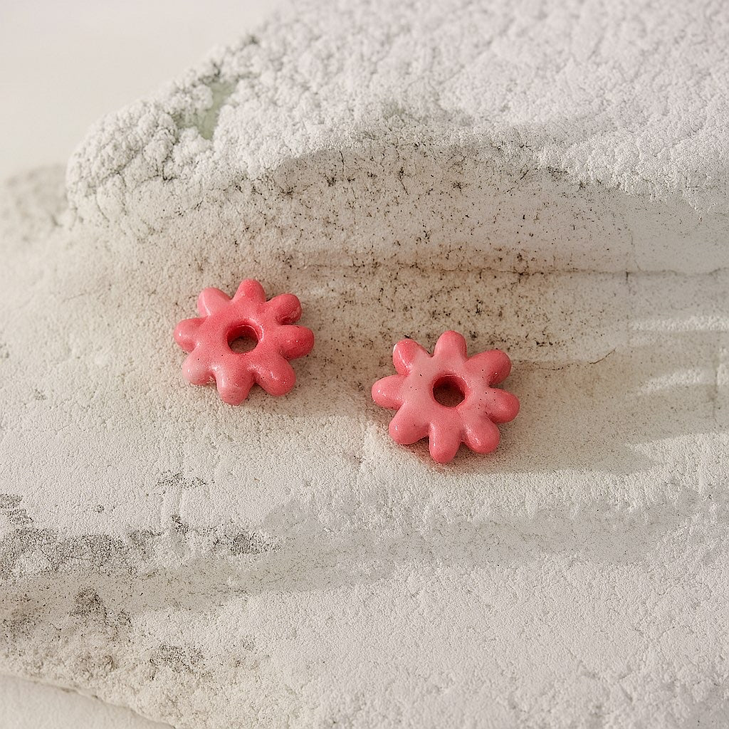 Pampille fleur taille petite rose