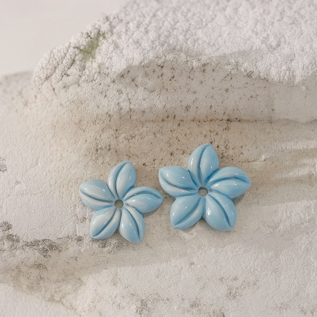 Pampille Stella bleu et blanc